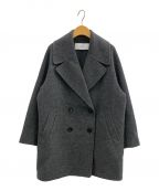 LE CIEL BLEUルシェルブルー）の古着「Double Faced Short Coat」｜グレー