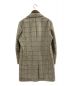 BOSS (ボス) Hyde Wool Checked Stand Up Collar Coat グレー サイズ:48：27000円