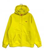 SUPREMEシュプリーム）の古着「WINDSTOPPER Zip Up Hooded Sweatshirt」｜イエロー