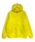 SUPREME（シュプリーム）の古着「WINDSTOPPER Zip Up Hooded Sweatshirt」｜イエロー