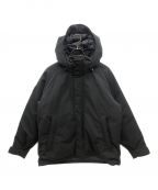 DANTONダントン）の古着「DOWN ARMY HOODED JACKET」｜ブラック