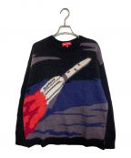 SUPREMEシュプリーム）の古着「Rocket Sweater」｜ブラック