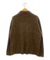 The Elder Statesman (エルダーステイツマン) HEAVY RIB MOCK NECK ブラウン サイズ:M：20000円