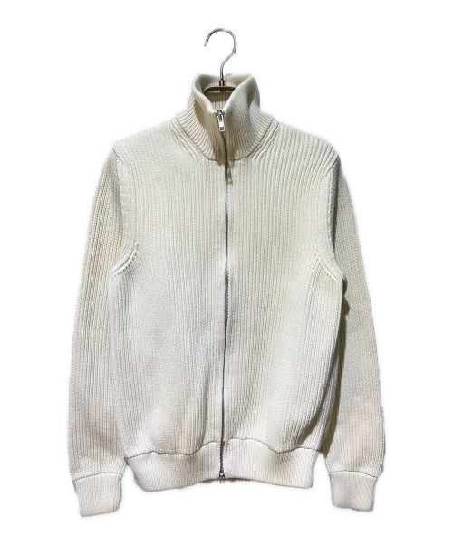 Maison Margiela（メゾンマルジェラ）Maison Margiela (メゾンマルジェラ) Drivers Knit（ドライバーズニット） アイボリー サイズ:Mの古着・服飾アイテム