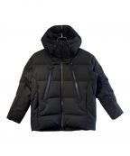 DESCENTE ALLTERRAINデザイント オルテライン）の古着「MIZUSAWA DOWN OVERSIZED JACKET」｜ブラック