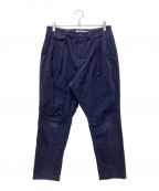 nonnativeノンネイティブ）の古着「DWELLER CHINO TROUSERS RELAXED FIT COTTON CORD OVERDYED」｜ネイビー