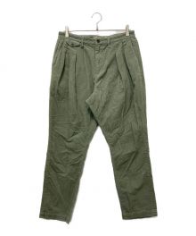 nonnative（ノンネイティブ）の古着「DWELLER CHINO TROUSERS RELAXED FIT COTTON CORD OVERDYED」｜カーキ