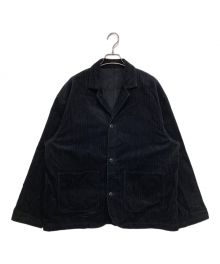 uniform experiment（ユニフォームエクスペリメント）の古着「CORDUROY WORK JACKET」｜ブラック