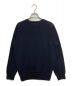 uniform experiment (ユニフォームエクスペリメント) COLORCHART BOX CREW NECK KNIT ネイビー サイズ:L：5000円