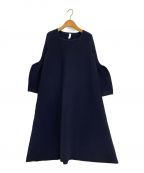 CFCLシーエフシーエル）の古着「POTTERY KAFTAN DRESS」｜ネイビー