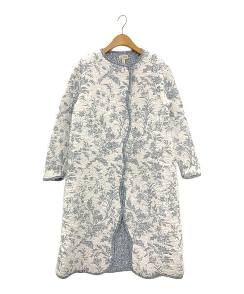 UNE FEMME New York（ユヌ フェム ニューヨーク）UNE FEMME New York (ユヌ フェム ニューヨーク) FRIEDRICH HOUSECOAT ブルー サイズ:ONE SIZEの古着・服飾アイテム