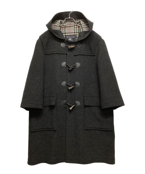 Burberry's（バーバリーズ）Burberry's (バーバリーズ) カシミヤブレンドダッフルコート チャコールグレー サイズ:Mの古着・服飾アイテム