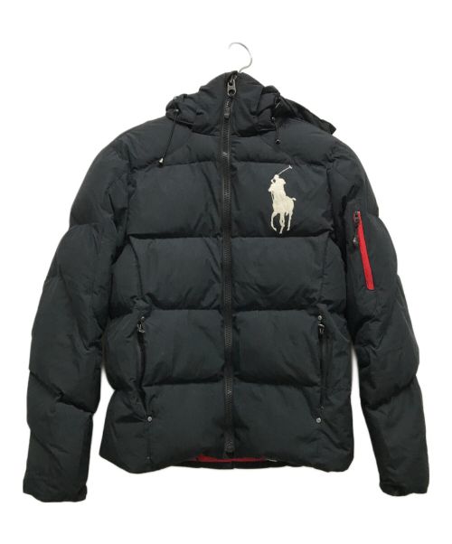 POLO RALPH LAUREN（ポロ・ラルフローレン）POLO RALPH LAUREN (ポロ・ラルフローレン) ビッグポニー ダウンジャケット ブラック サイズ:XSの古着・服飾アイテム