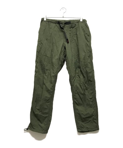 GRAMICCI（グラミチ）GRAMICCI (グラミチ) NYLON-FLEECE TRUCK PANTS カーキ サイズ:Lの古着・服飾アイテム