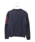 GUCCI (グッチ) SNAKE EMBROIDERY WOOL SWEATER ネイビー サイズ:XS：23000円