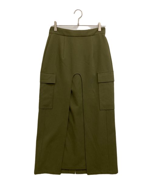 MANOF（マノフ）MANOF (マノフ) FRONT ARCH CARGO SKIRT カーキ サイズ:Mの古着・服飾アイテム