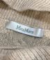 中古・古着 MaxMara (マックスマーラ) カシミヤオフタートルニット ベージュ サイズ:M：8000円