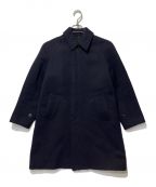 COMOLIコモリ）の古着「CAVALIER MELTON BALCOLLAR COAT」｜ネイビー