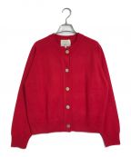 DEMYLEE×Ron Hermanデミリー×ロンハーマン）の古着「別注Gwen Crew Neck Cardigan」｜レッド