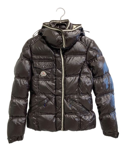 MONCLER（モンクレール）MONCLER (モンクレール) QUINCYダウンジャケット ブラウン サイズ:2の古着・服飾アイテム