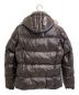 MONCLER (モンクレール) QUINCYダウンジャケット ブラウン サイズ:2：30000円