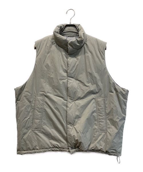 CITEN（シテン）CITEN (シテン) パデッド オーバー ベスト カーキ サイズ:-の古着・服飾アイテム