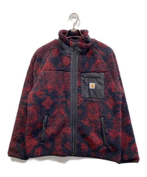 Carhartt WIP（カーハート ワークインプログレス）CARHARTT WIP (カーハート ワークインプログレス) PRENTIS LINER ネイビー×レッド サイズ:Lの古着・服飾アイテム