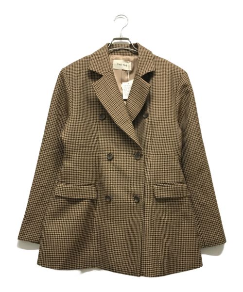 THE TOE（ザ・トゥー）THE TOE (ザ・トゥー) Buckingham jacket ブラウン サイズ:S 未使用品の古着・服飾アイテム