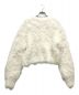 THE TOE (ザ・トゥー) Westminster shaggy cardigan ホワイト サイズ:S：12000円