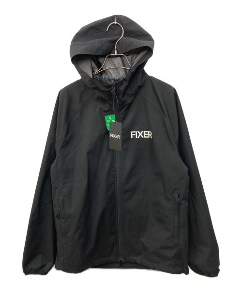 FIXER（フィクサー）FIXER (フィクサー) New Era (ニューエラ) RAIN SHELL JACKET　レインシェルジャケット ブラック サイズ:S 未使用品の古着・服飾アイテム