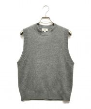 HYKE (ハイク) LAMBSWOOL VEST グレー サイズ:1