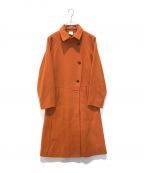 ELINエリン）の古着「Melton peacoat」｜ブラウン