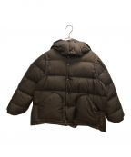 SIERRA DESIGNS×BEAMS BOYシエラデザインズ×ビームスボーイ）の古着「2WAY hooded down jacket」｜ブラウン