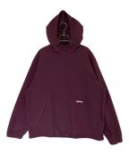 SUPREMEシュプリーム）の古着「Reflective Zip Hooded Jacket」｜パープル