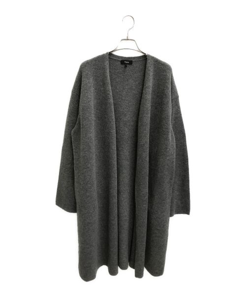 theory（セオリー）theory (セオリー) Astor Wool Clean Cardi PC グレー サイズ:Sの古着・服飾アイテム