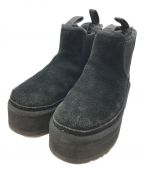 UGGアグ）の古着「NEUMEL PLATFORM CHELSEA 1134526」｜ブラック