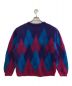 LAD MUSICIAN (ラッドミュージシャン) ARGYLE MOHAIR KNIT CARDIGAN マルチカラー サイズ:44：13000円