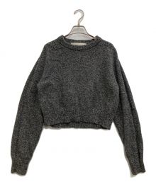 THE SHINZONE（ザ シンゾーン）の古着「SHORT SHAKER SWEATER」｜グレー