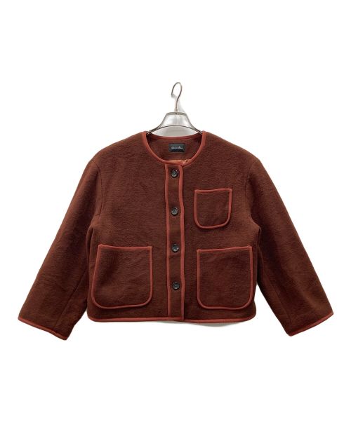 STEVEN ALAN（スティーブンアラン）STEVEN ALAN (スティーブンアラン) パイピングショートコート/Piping Short Coat ブラウン サイズ:Mの古着・服飾アイテム