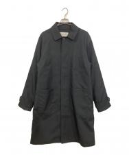 TRUSSARDI (トラサルディ) ライナー付ステンカラーコート ブラック サイズ:SIZE 46