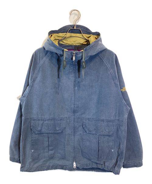 THE NORTHFACE PURPLELABEL（ザ・ノースフェイス パープルレーベル）THE NORTHFACE PURPLELABEL (ザ・ノースフェイス パープルレーベル) Indigo Mountain Wind Parka Indigo Bleach インディゴ サイズ:SIZE Mの古着・服飾アイテム