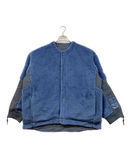 N.HOOLYWOOD（エヌ ハリウッド）N.HOOLYWOOD (エヌ ハリウッド) REVERSIBLE BLOUSON ブルー サイズ:38の古着・服飾アイテム