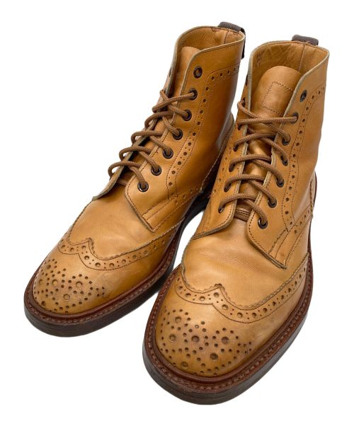 Tricker's（トリッカーズ）Tricker's (トリッカーズ) カントリーブーツ M2508 ベージュ サイズ:UK8.5の古着・服飾アイテム