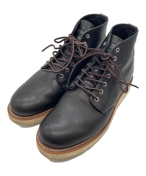 RED WING（レッドウィング）RED WING (レッドウィング) 6-inch Classic Round 3450 ブラック サイズ:23の古着・服飾アイテム