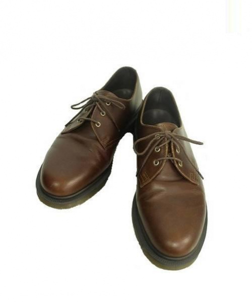 中古 古着通販 Dr Martens ト クターマーチン 3ホールレザーシューズ ブラウン サイズ Uk7 Core 1461pw Lace Shoe ブランド 古着通販 トレファク公式 Trefac Fashion