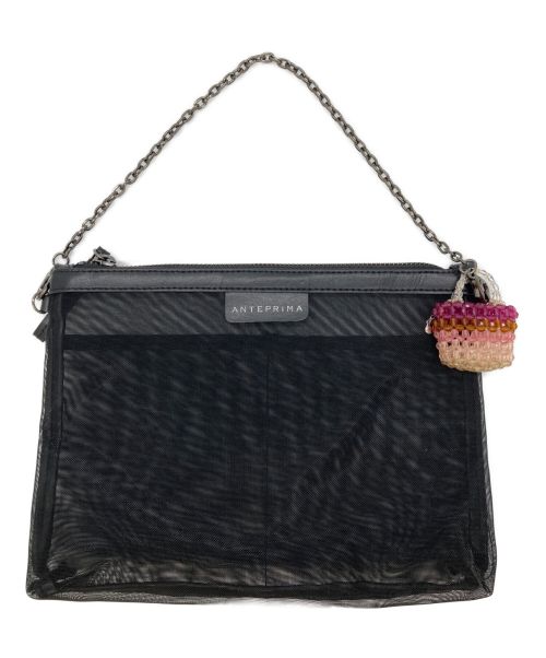 ANTEPRIMA（アンテプリマ）ANTEPRIMA (アンテプリマ) MESH INNER BAG ブラックの古着・服飾アイテム