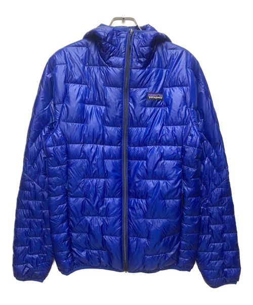 Patagonia（パタゴニア）Patagonia (パタゴニア) マイクロ パフ フーディ ブルー サイズ:XSの古着・服飾アイテム