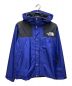 THE NORTH FACE（ザ ノース フェイス）の古着「マウンテンレインテックスジャケット」｜ブルーxブラック