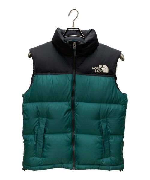 THE NORTH FACE（ザ ノース フェイス）THE NORTH FACE (ザ ノース フェイス) ヌプシベスト グリーン サイズ:Lの古着・服飾アイテム