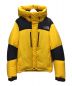 THE NORTH FACE（ザ ノース フェイス）の古着「バルトロライトダウンジャケット」｜イエロー×ブラック